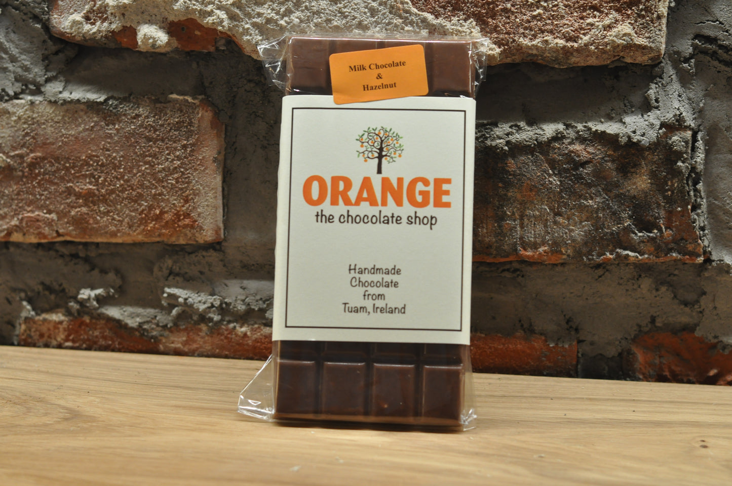 Handmade chocolate bar
