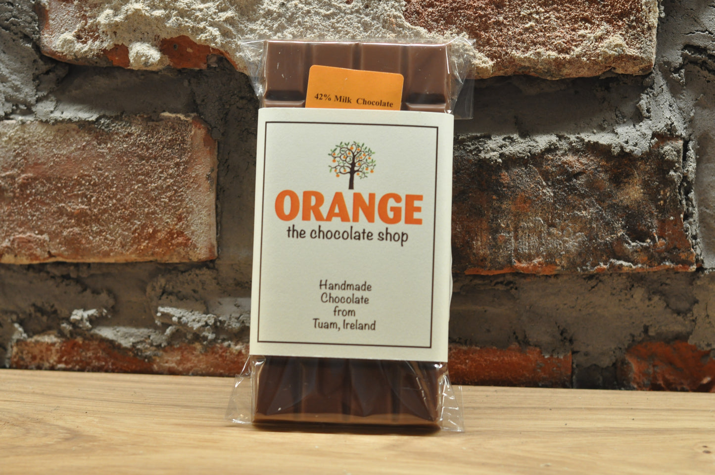 Handmade chocolate bar