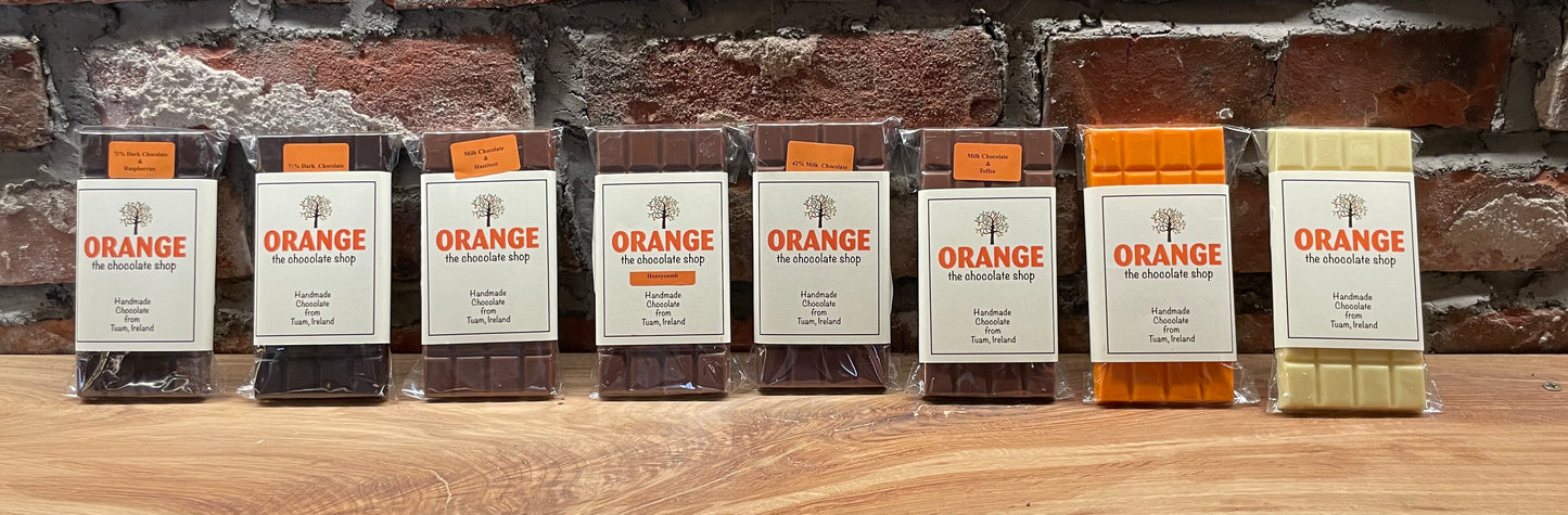Selection of Handmade Chocolate Bars