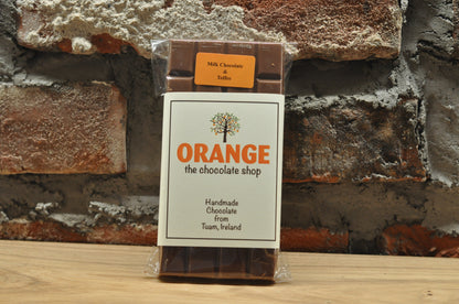 Handmade chocolate bar