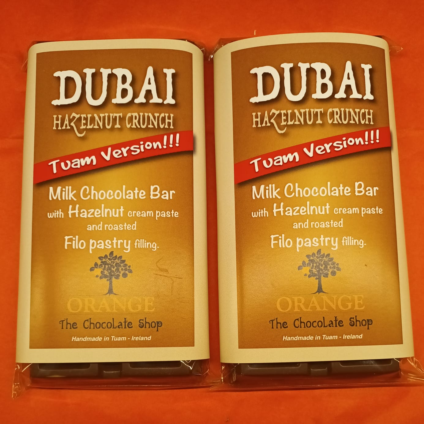 Dubai Hazelnut Chocolate Bar (Tuam Version)