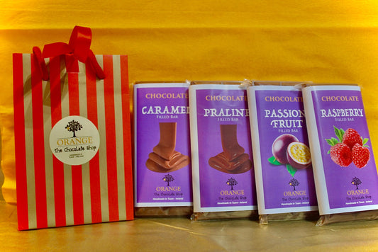Selection of Handmade Chocolate Bars